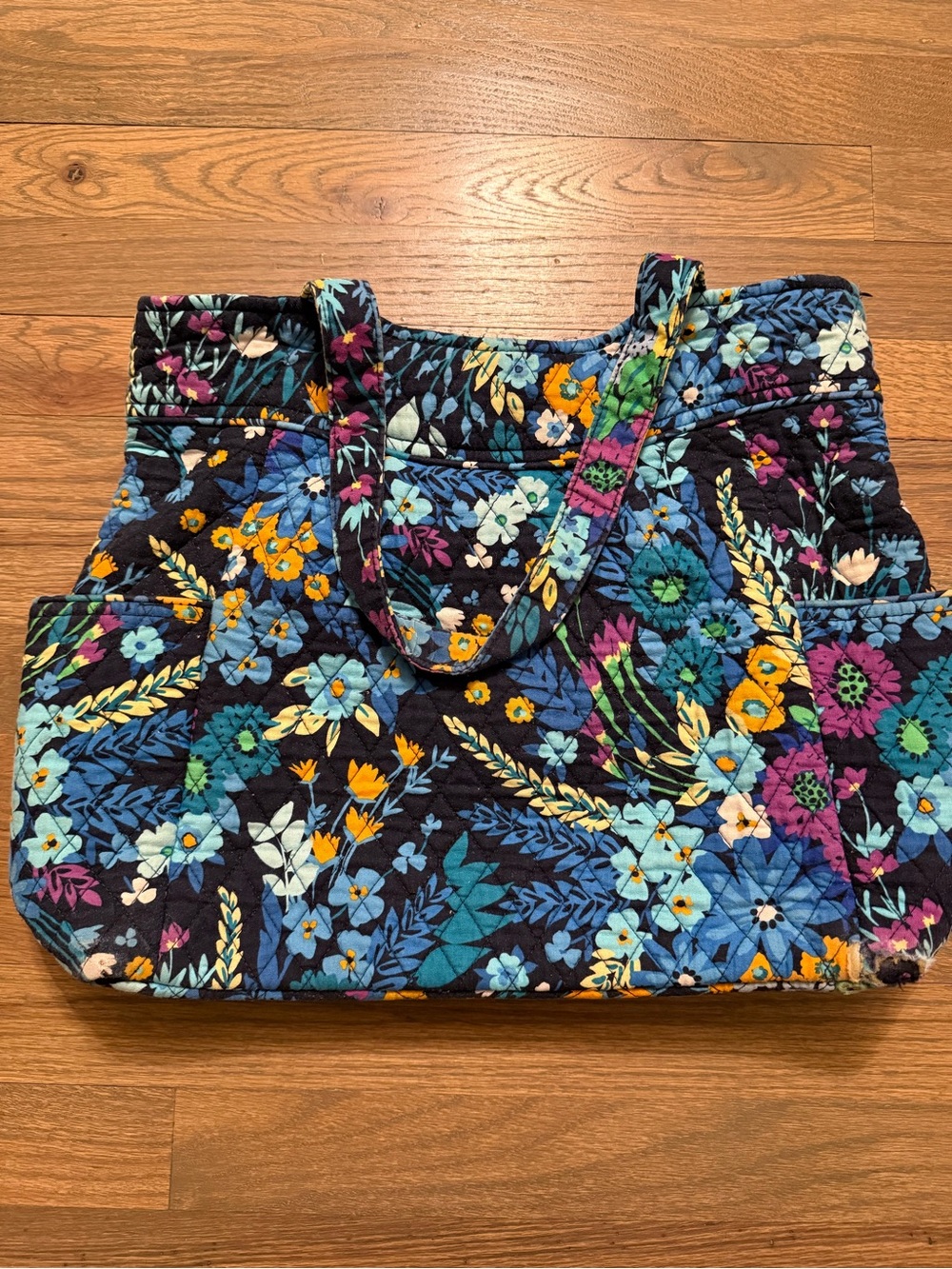 Vintage Vera Bradley-Midnight Blues Tote